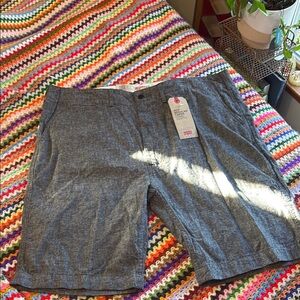 Levi's Charcoal Flat Front Men's Shorts
